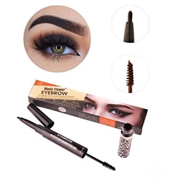 Dual Combo Eyebrow Gel & Eyeliner, Light Coffee - Picture 2 of 6